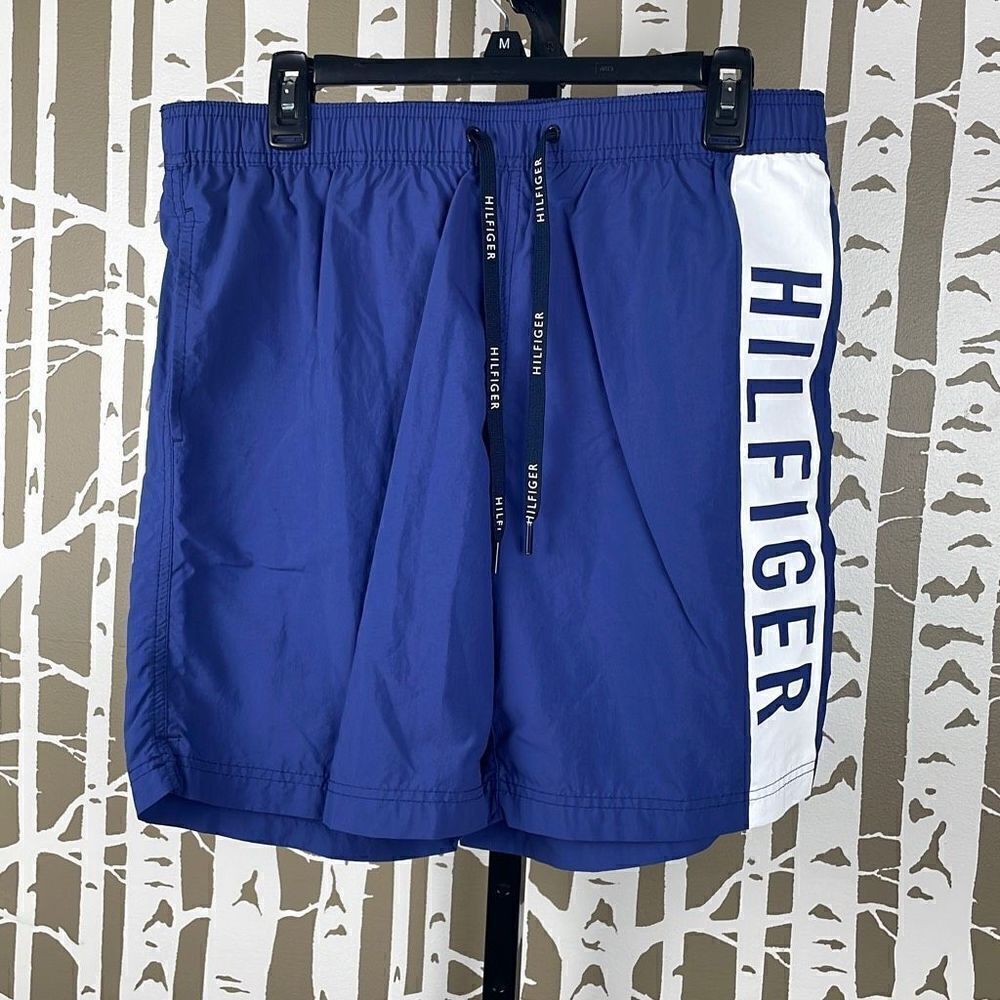Mens Tommy Hilfiger Swim Trunks L